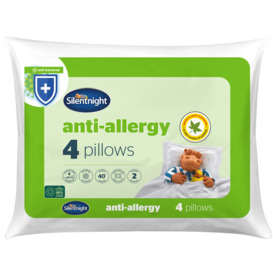 Silentnight Anti-Allergy Pillows - 4 Pack