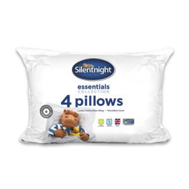 Silentnight Classic Hollowfibre Pillow - 4 Pack