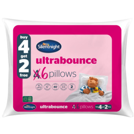 Silentnight Ultrabounce Pillow - 6 Pack