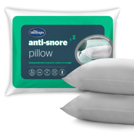 Silentnight Anti-snore Pillow - 2 Pack