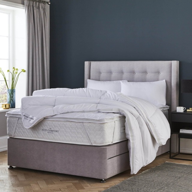 Silentnight Airmax Bed Bundle - x2 Pillows, 10.5 Tog Duvet Mattress Topper - image 1
