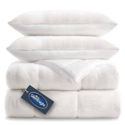 Silentnight Coverless Duvet Faux Fur 10.5 Tog