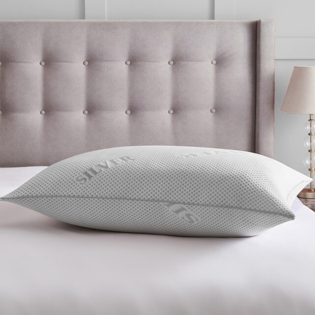 Silentnight Wellbeing Collection Silver Pillow - image 1