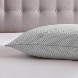 Silentnight Wellbeing Collection Silver Pillow - thumbnail 2