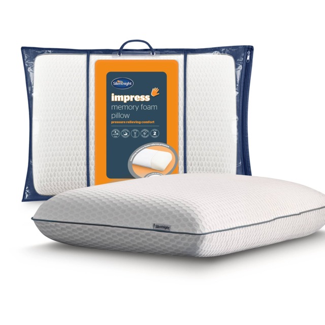Silentnight Impress Memory Foam Pillow - Firm - image 1