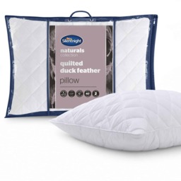 Silentnight Quilted Duck Feather Pillow