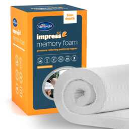 Silentnight Impress Memory Foam Mattress Topper - 5cm - thumbnail 2