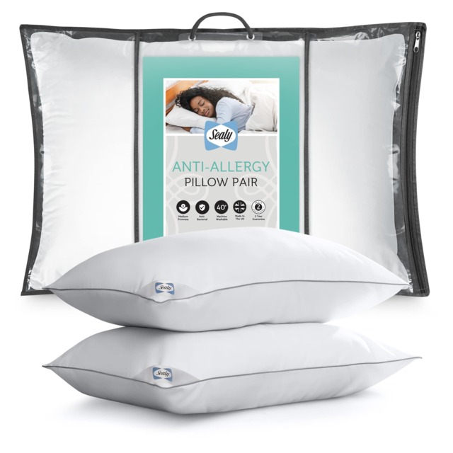 Sealy Anti-Allergy Pillows 2 Pack - image 1