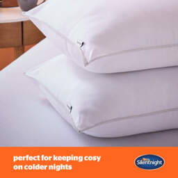 Silentnight Premium Warm and Cosy Pillow Pair - thumbnail 2