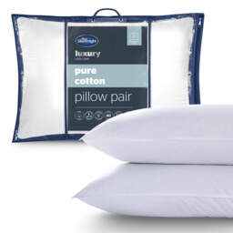 Silentnight Pure Cotton Pillow - 2 Pack - thumbnail 2
