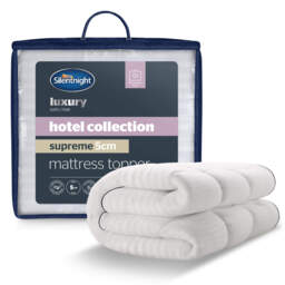Silentnight Luxury Hotel Collection Supreme 5cm Mattress Topper - thumbnail 2