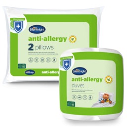 Silentnight Anti-Allergy Duvet, 10.5 Tog &amp Anti-Allergy pillow pair