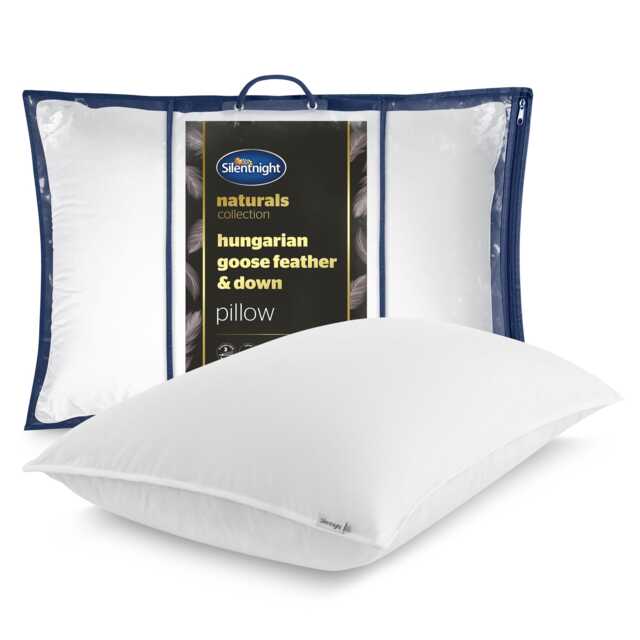 Silentnight Ultimate Luxury Hungarian Goose Feather & Down Pillow - image 1