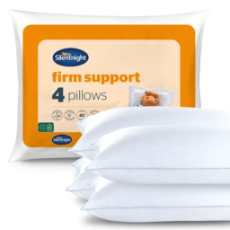 Silentnight Firm Support Pillow - 4 Pack - thumbnail 2
