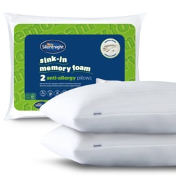 Silentnight Sink-in Anti-allergy Memory Foam Pillow Pair - thumbnail 2