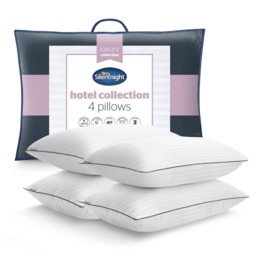 Silentnight Hotel Collection Piped Pillow - 4 Pack - thumbnail 2
