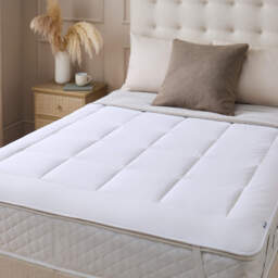 Silentnight Natural Wool Collection Mattress Topper - thumbnail 1