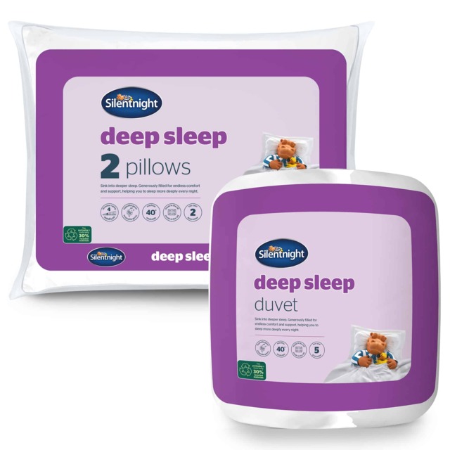 Silentnight Deep Sleep 10.5 Tog Duvet & Pillow Pair - image 1