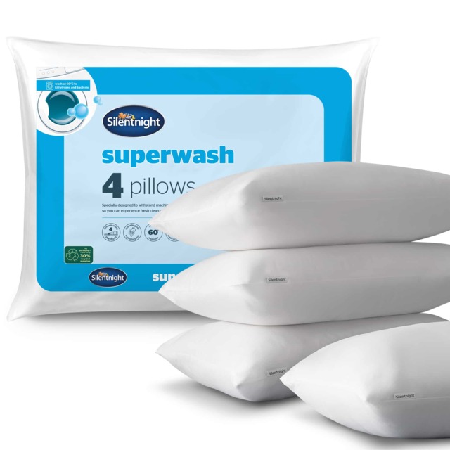 Silentnight Superwash Pillow - 4 Pack - image 1