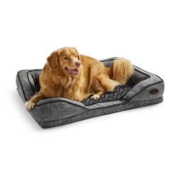 Silentnight Orthopaedic Pet Bed - Grey & Black - thumbnail 2