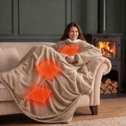 Silentnight Snugsie USB Heated Wearable Blanket - thumbnail 1