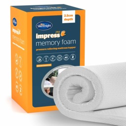 Silentnight Impress Memory Foam Mattress Topper - 2.5cm