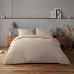 Silentnight Supersoft Duvet Set & Fitted Sheet - Natural - thumbnail 2