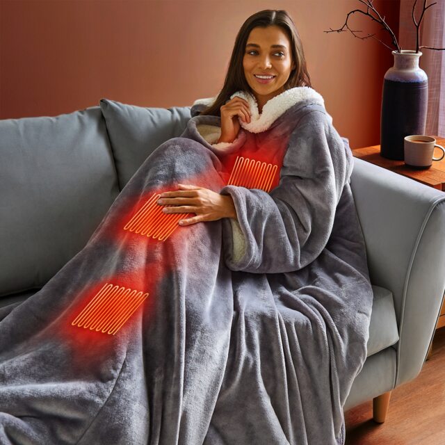 Silentnight Luxury Snugsie Heated Wearable Blanket - image 1