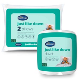 Silentnight Just Like Down Duvet &amp Pillow Pair - 10.5 Tog