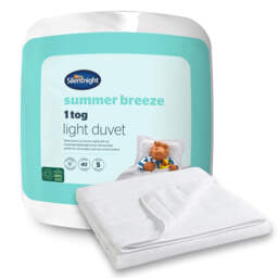 Silentnight Summer Breeze 1 Tog Duvet - thumbnail 2