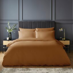 Silentnight Pure Cotton Duvet Set - Terracotta - thumbnail 2