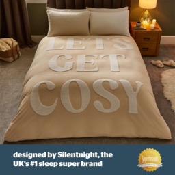 Silentnight Let's Get Cosy Duvet Set - thumbnail 2