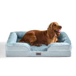 Snug Orthopaedic Pet Bed - Blue - thumbnail 2