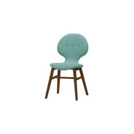 Altay Dining Chair, light blue, Leg colour: dark oak - thumbnail 1