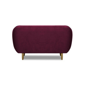 Bont 2 Seater Sofa, dark pink - thumbnail 2