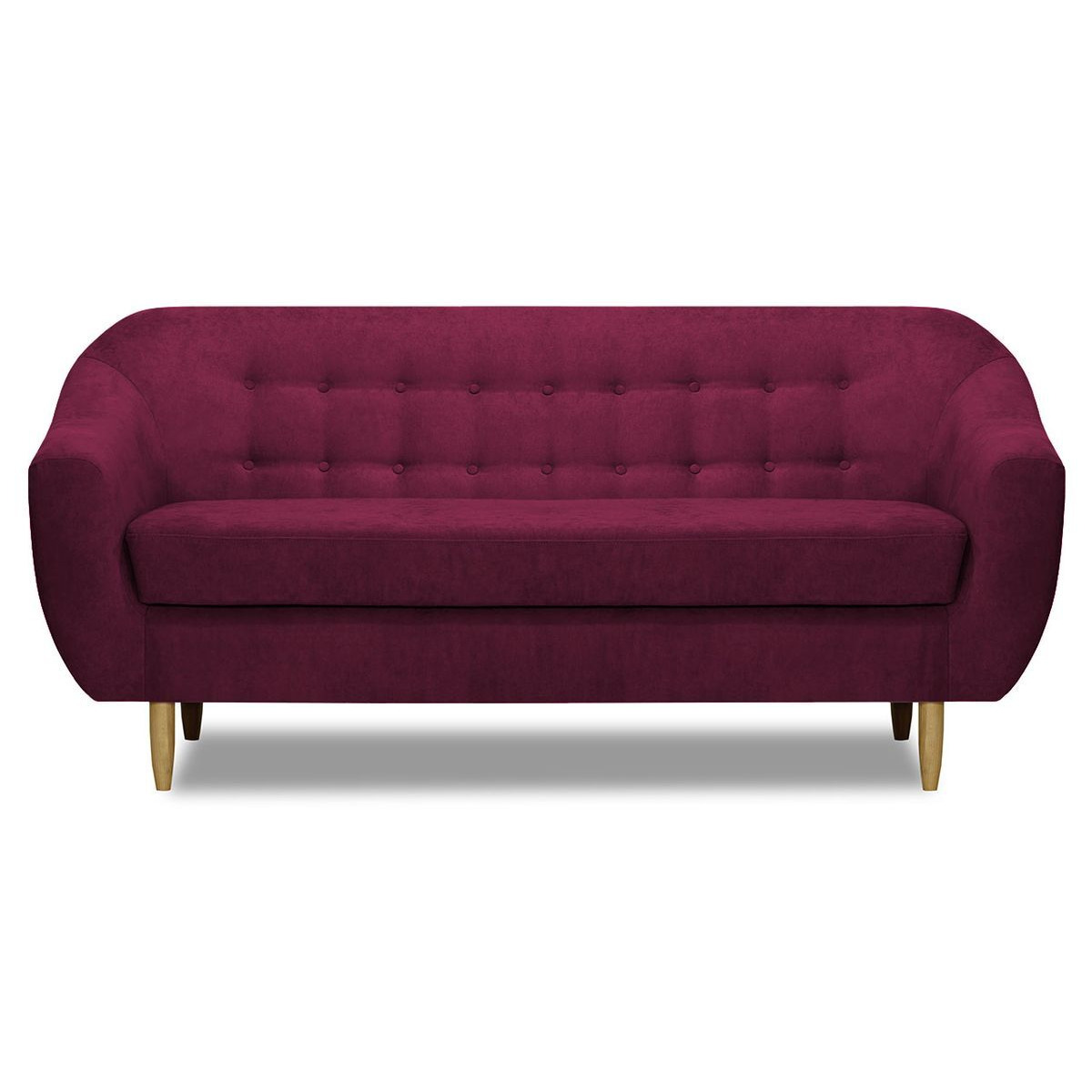 Bont 3 Seater Sofa, dark pink - image 1