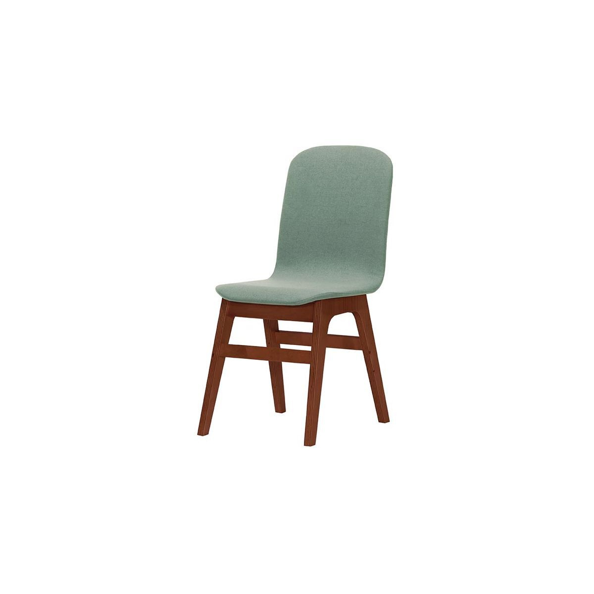 Capita Dining Chair, pastel blue, Leg colour: dark oak - image 1