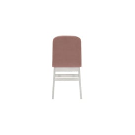 Capita Dining Chair, pastel pink, Leg colour: white - thumbnail 2
