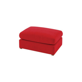 Capitol Footstool Unit, red