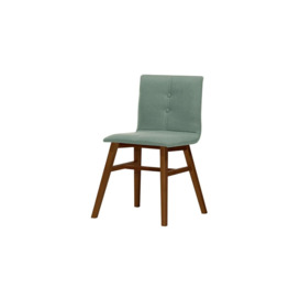 Cod Dining Chair, pastel blue, Leg colour: dark oak - thumbnail 1