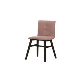 Cod Dining Chair, pastel pink, Leg colour: black