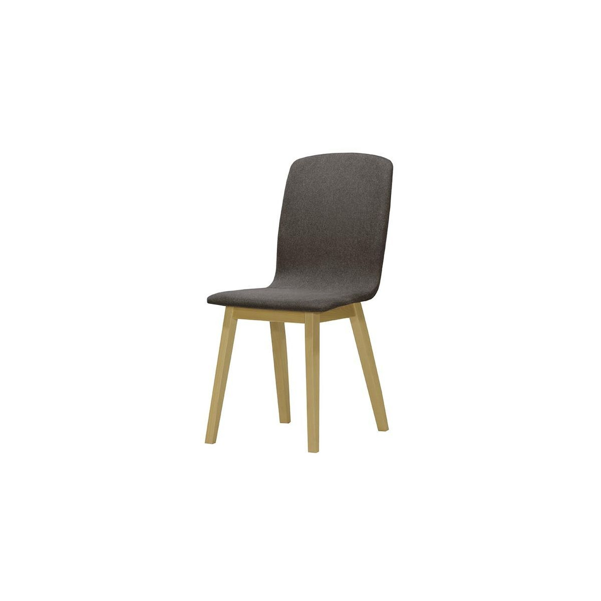 Cubo Dining Chair, dark green, Leg colour: like oak - image 1