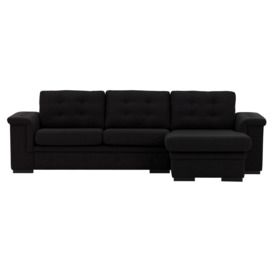 Dignity Right Hand Corner Sofa, black
