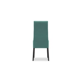 Dilo Dining Chair, light blue, Leg colour: like oak - thumbnail 2