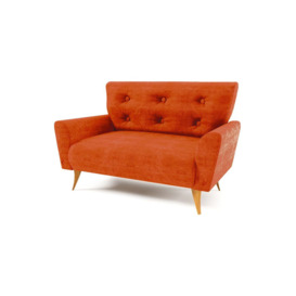 Diva 2 Seater Sofa, orange