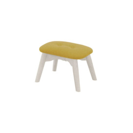 Ducon Mini Children's Footstool, yellow, Leg colour: white - thumbnail 2