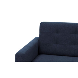 Explorer Corner Sofa Bed With Storage, navy blue - thumbnail 2