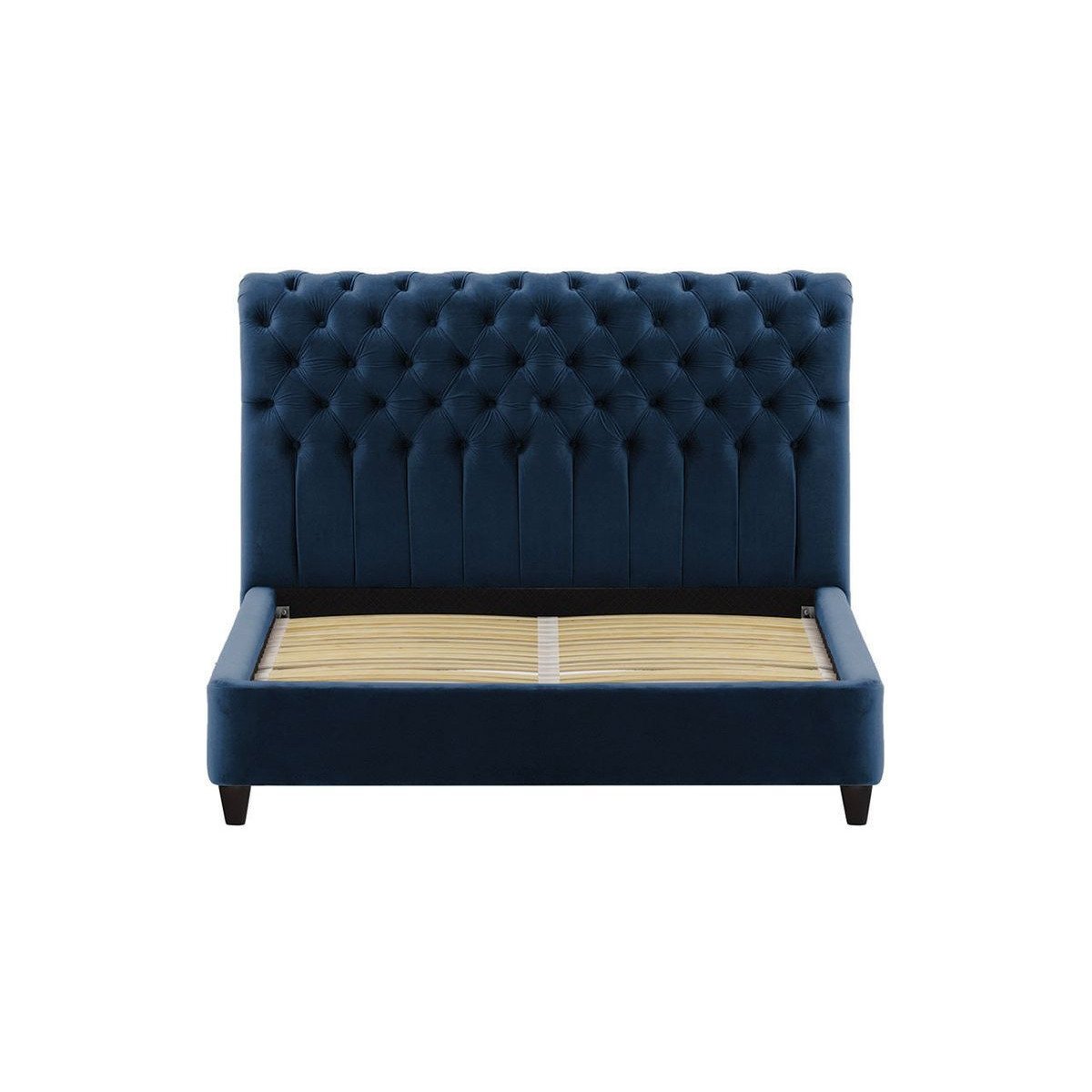 Hai Upholstered Bed Frame, blue - image 1