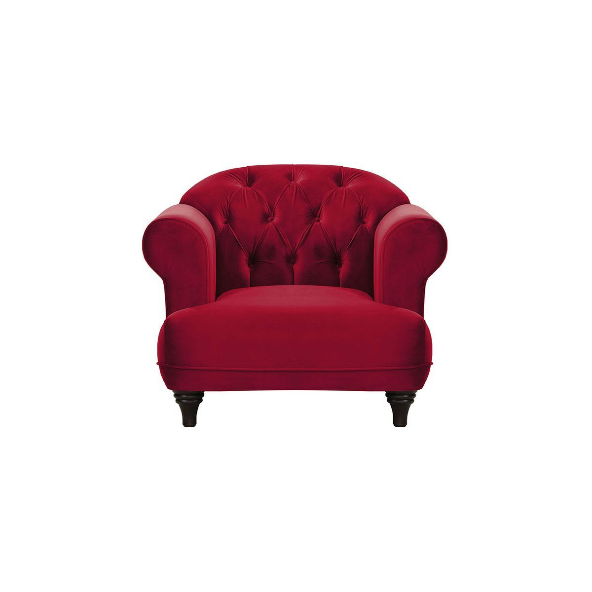 Harto Armchair, dark red - image 1