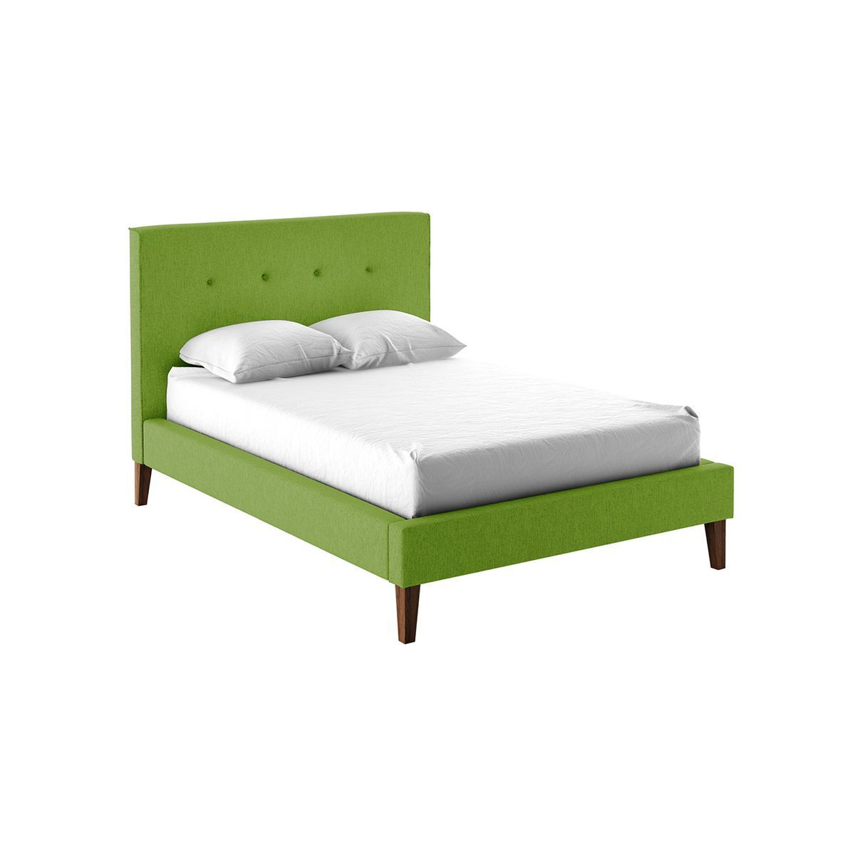 Inspire Upholstered Bed Frame, lime - image 1